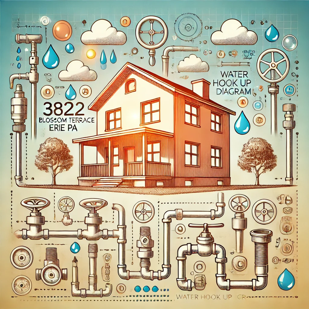 3822 Blossom Terrace Erie PA Water Hook Up Diagram: A Complete Guide to Home Plumbing