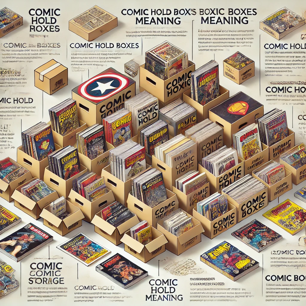 Understanding Comic Hold Boxes Meaning: A Complete Guide to Safeguarding Your Comic Collection