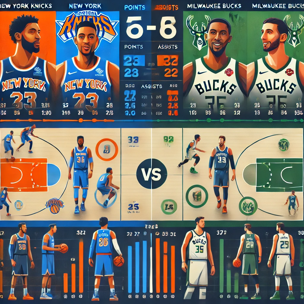 Knicks vs Milwaukee Bucks Match Player Stats: A Comprehensive Analysis