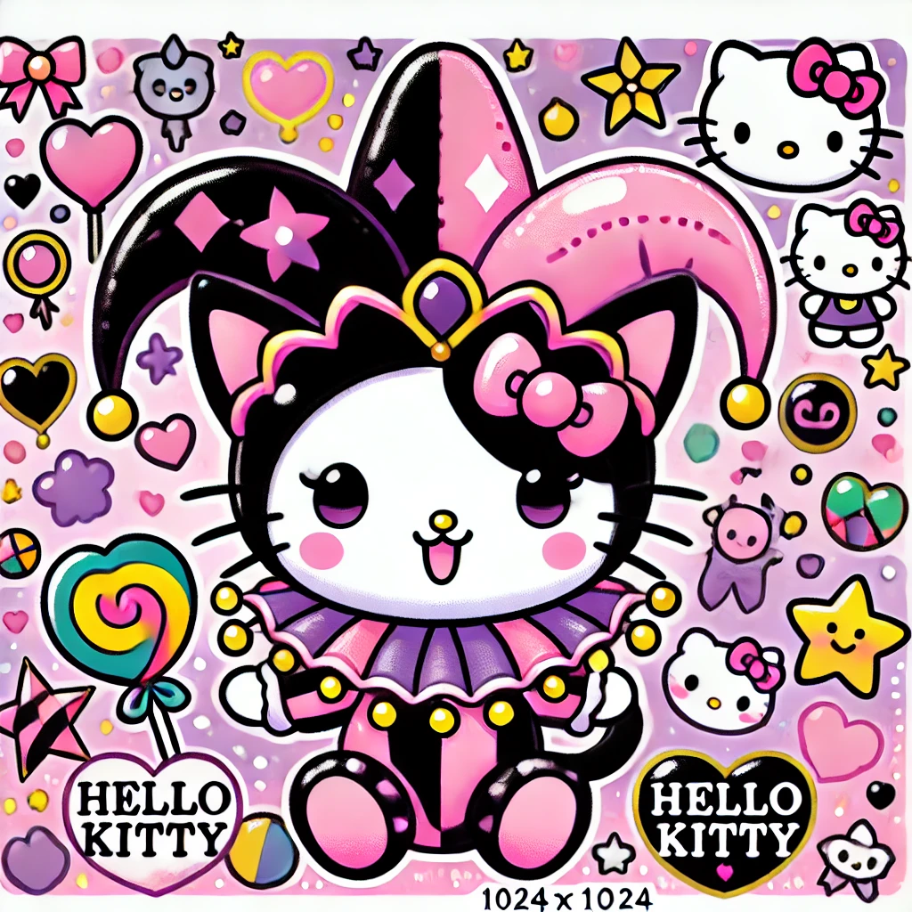 Kuromi:fox5ydxdt58= hello kitty the Ultimate Journey of Cuteness and Mischief